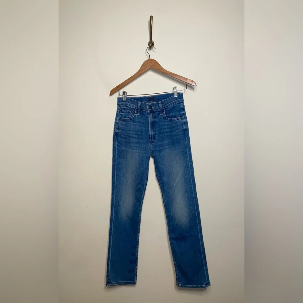 MOTHER The Mid Rise Ridder Ankle in Wish On A Star Jeans